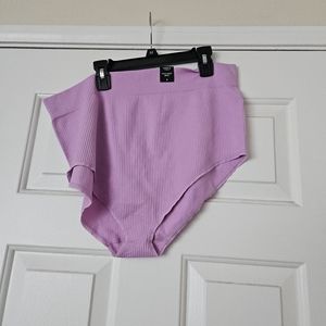 Torrid Pink/Purple Ribbed High Waisted Briefs Size 2 NWT